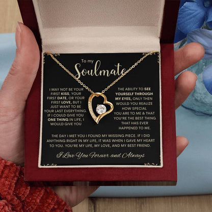 To My Soulmate | Forever Love Necklace