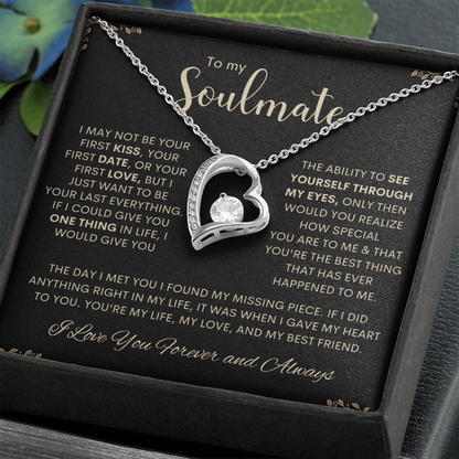 To My Soulmate | Forever Love Necklace