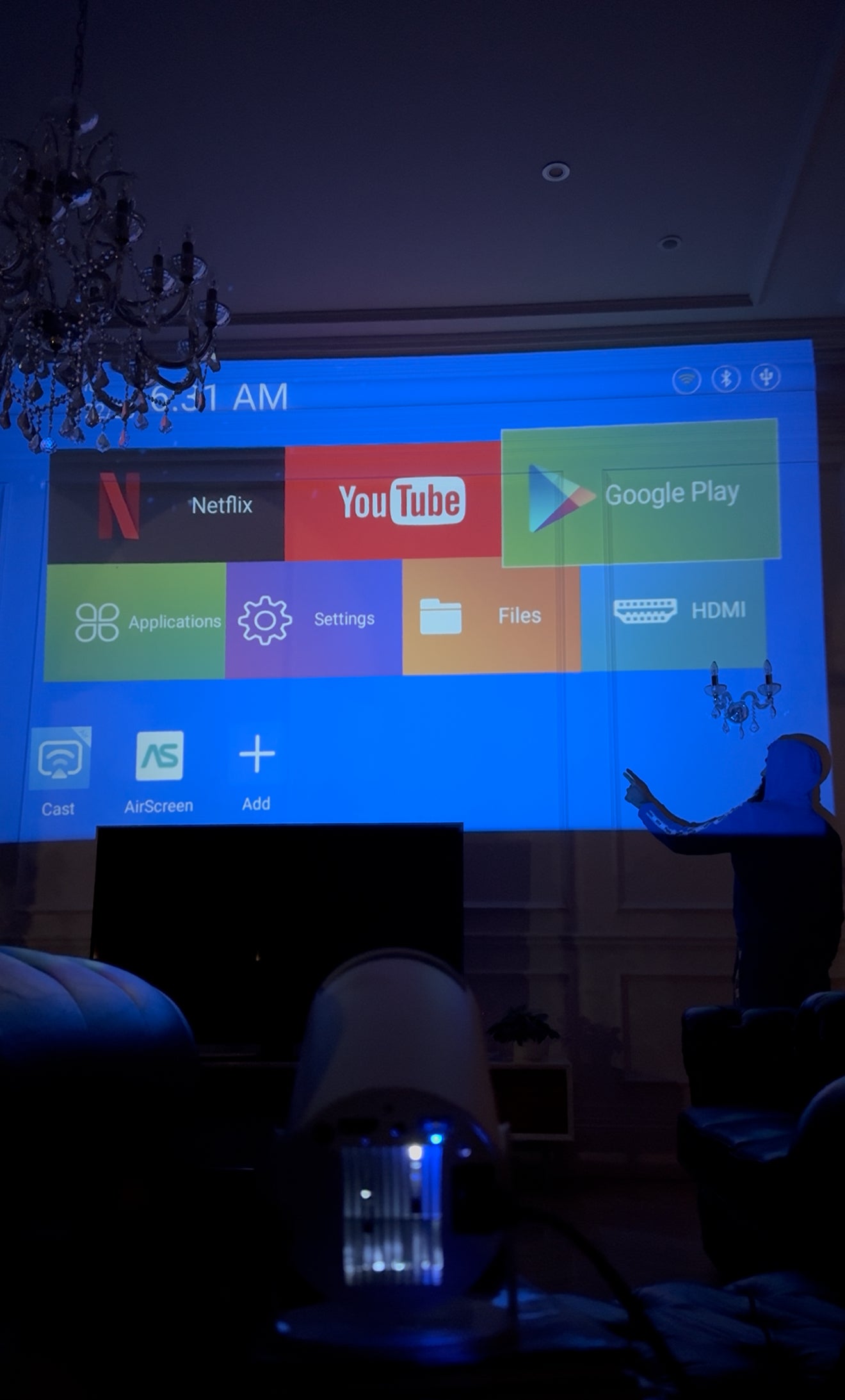 Pocket Cinema Mini Movie Projector