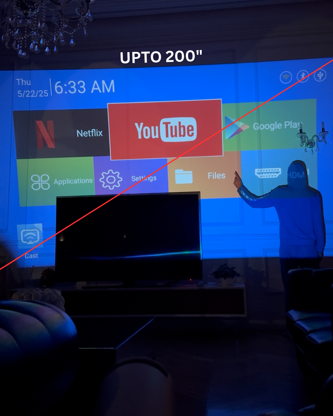 Pocket Cinema Mini Movie Projector